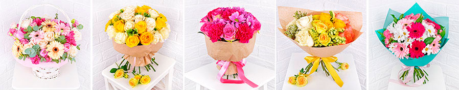 Букеты с доставкой в Междуреченск от Гранд-Флора